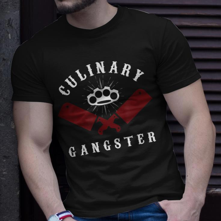 Culinary Gangster Kitchen Chef Restaurant Gastronomy T-Shirt Gifts for Him