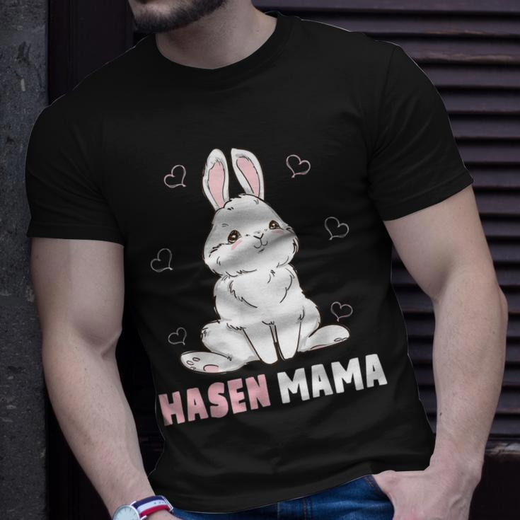 Cute Bunny Easter Rabbit Mum Rabbit Mum Gift For Women Unisex T-Shirt Gifts for Him