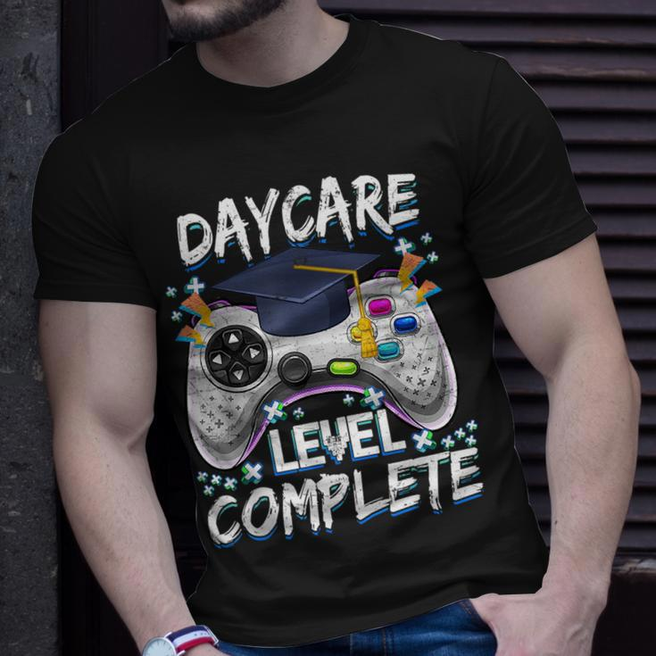 Daycare Level Complete Gamer Class Of 2023 Graduation Unisex T-Shirt Gifts for Him