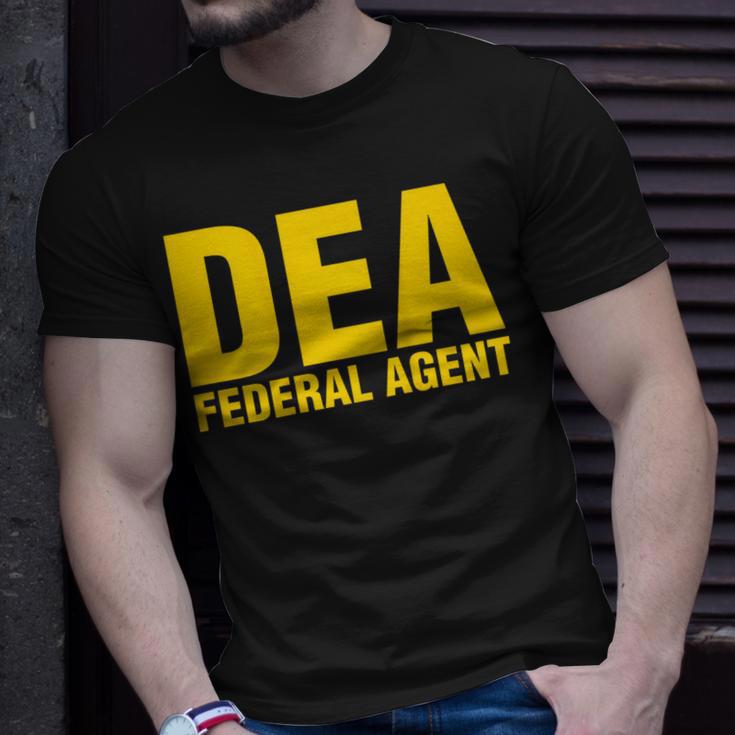 Dea Federal Agent Uniform Costume T-Shirt Gifts for Him