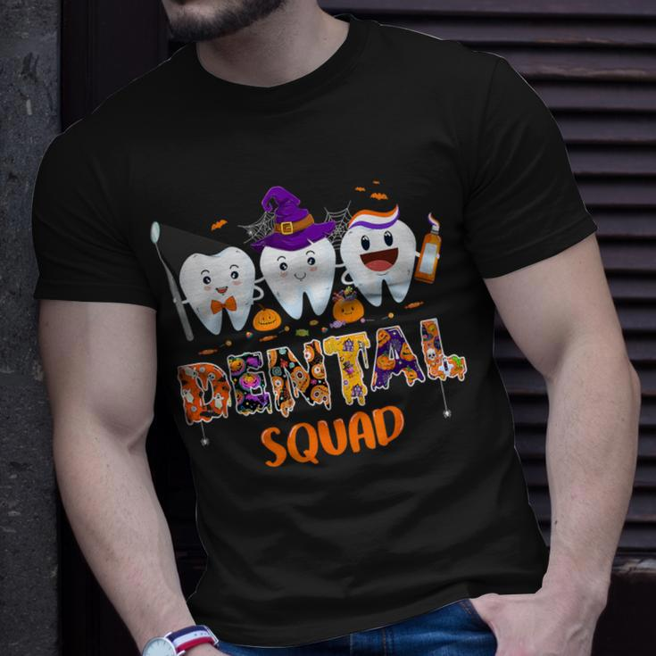 Dental Squad Denstist Spooky Halloween Ghost Costume T-Shirt Gifts for Him