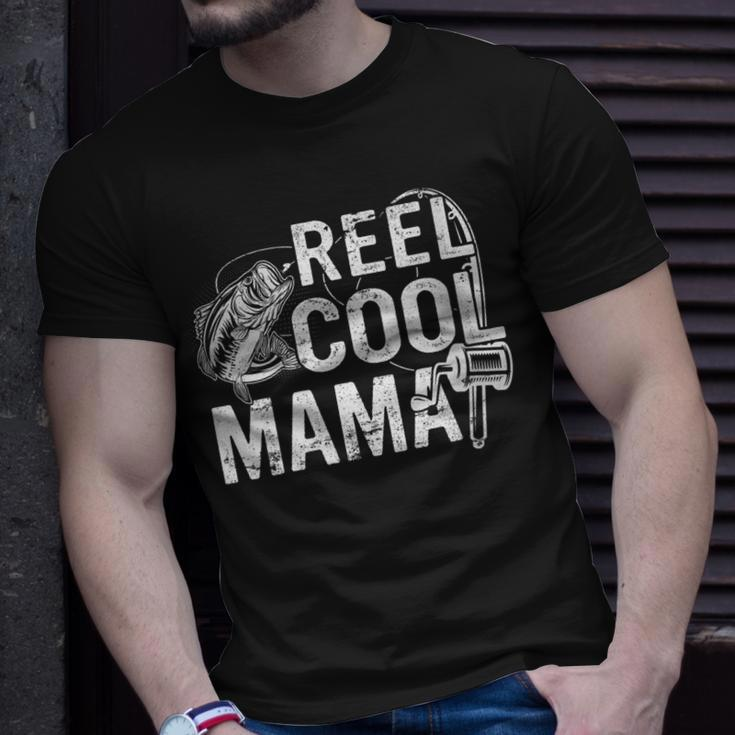 Distressed Reel Cool Mama Fishing Mothers Day Gift For Womens Gift For Women Unisex T-Shirt Gifts for Him