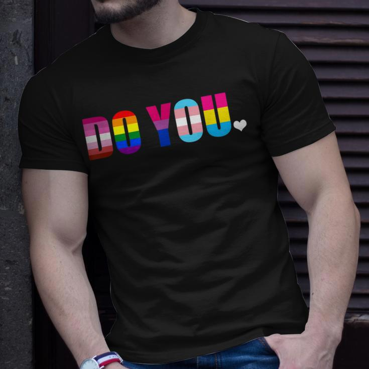 Do You Lgbtqia Pride Gay Transgender Lesbian Father Day Unisex T-Shirt Gifts for Him