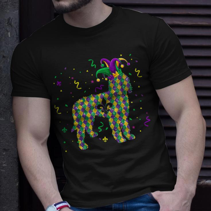 Dog Mardi Gras Outfit Goldendoodle Lover Men Women Kids Unisex T-Shirt Gifts for Him