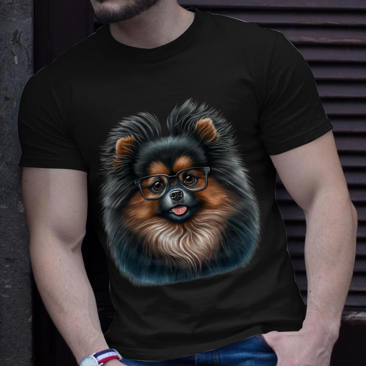 Dog Pomeranian Mom Dog Lover Unisex T-Shirt Gifts for Him
