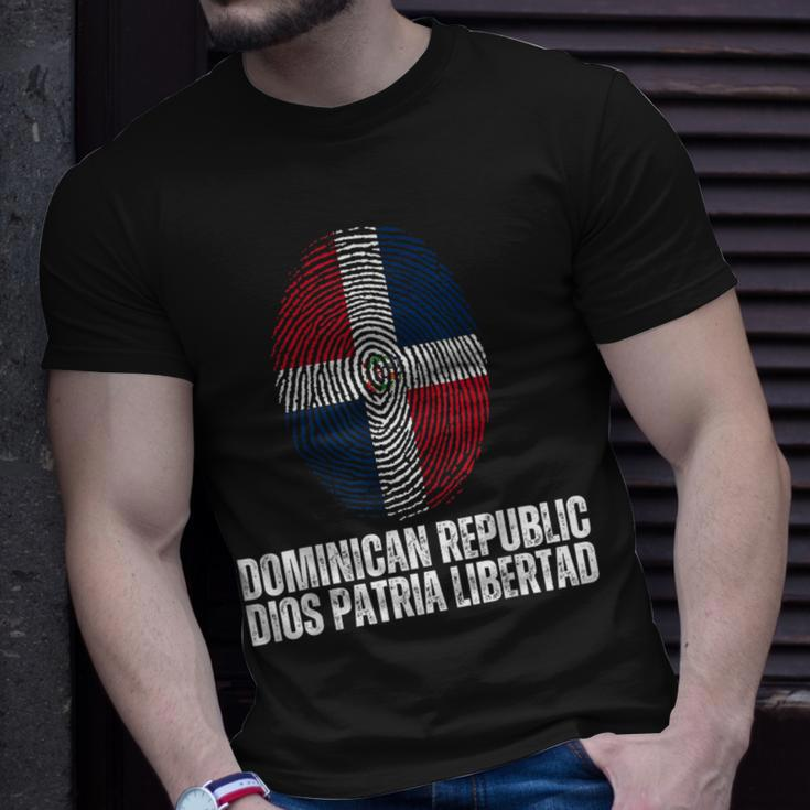 Dominican Republic Dios Patria Libertad T-Shirt Gifts for Him