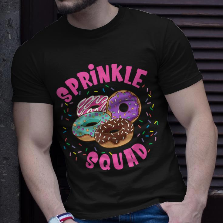 Donut Sprinkle Squad Graphic Sprinkle Donut T-Shirt Gifts for Him