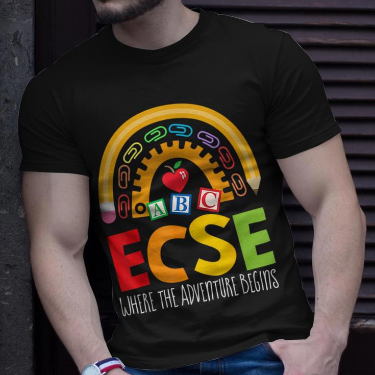 Early Childhood Special Education Sped Ecse Crew Squad Unisex T-Shirt Gifts for Him
