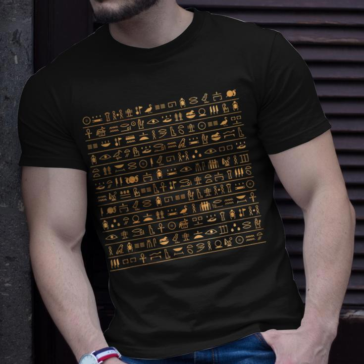 Egypt Hieroglyphs Egyptian T-Shirt Gifts for Him