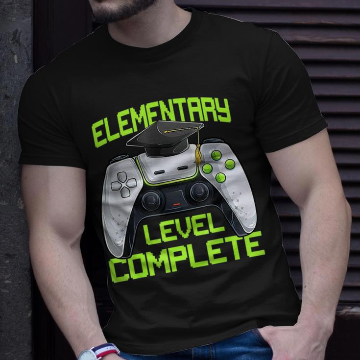 Elementary Level Complete Gamer Class Of 2023 Graduation Unisex T-Shirt Gifts for Him