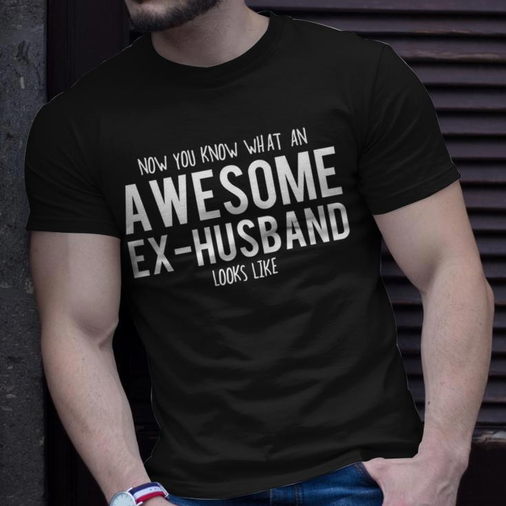 Ex-Husband Gift - Awesome Ex-Husband Unisex T-Shirt Gifts for Him