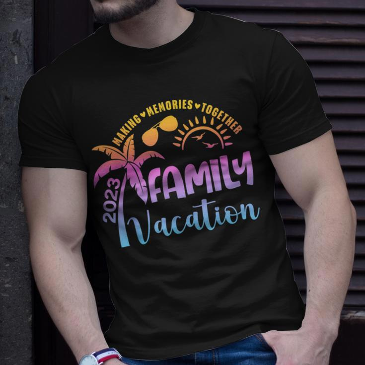 Family Cruise 2023 Family Vacation Making Memories Together Unisex T-Shirt Gifts for Him