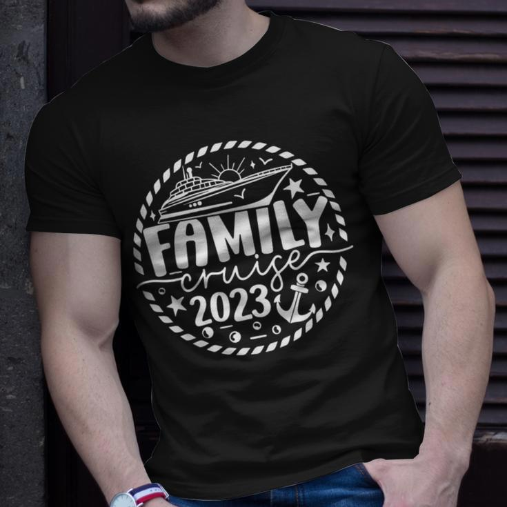Family Cruise Squad 2023 Family Matching Group Vacation Unisex T-Shirt Gifts for Him