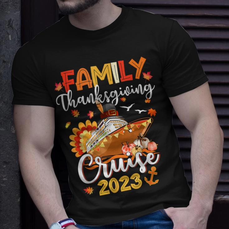 Family Thanksgiving Cruise 2023 Autumn Cruise Squad Matching T-Shirt Gifts for Him