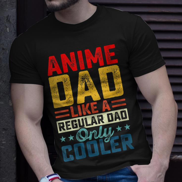 Father’S Day Anime Dad Daddy Father Papa Graphic From Son Gift For Womens Gift For Women Unisex T-Shirt Gifts for Him