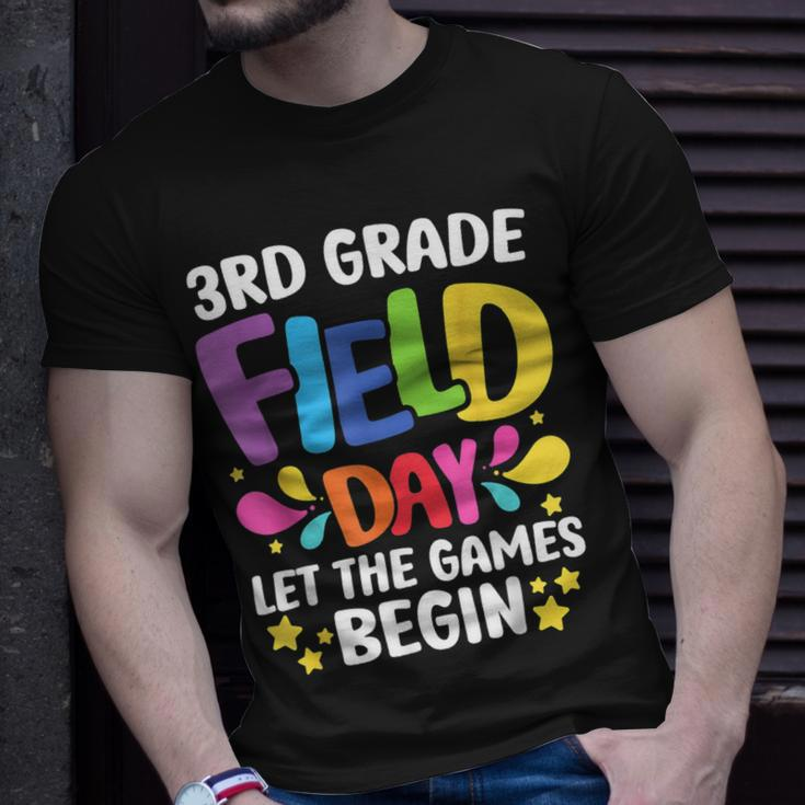 Field Day 2023 Students Field Day 3Rd Grade Let Games Begin Unisex T-Shirt Gifts for Him
