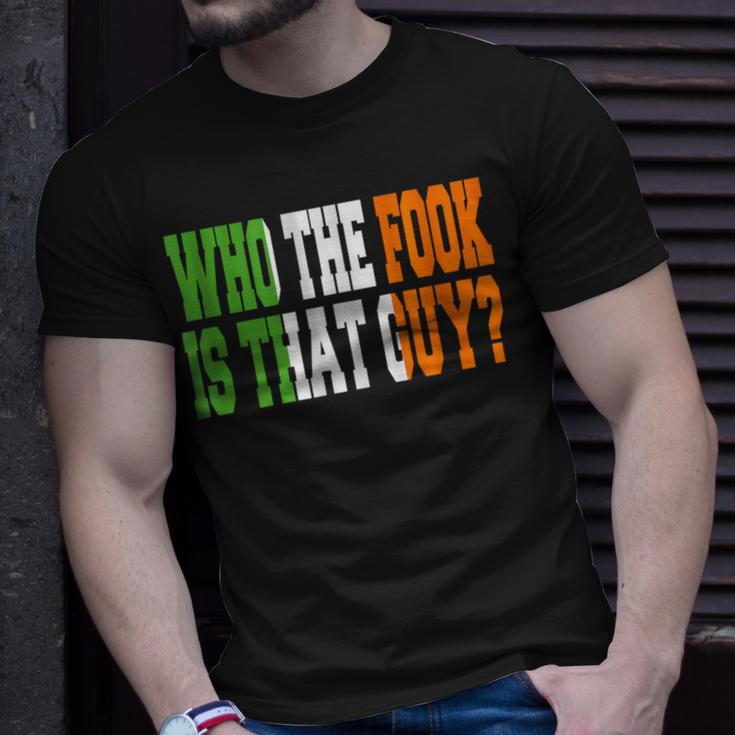 Who The Fook Is That Guy Boxing T-Shirt Gifts for Him