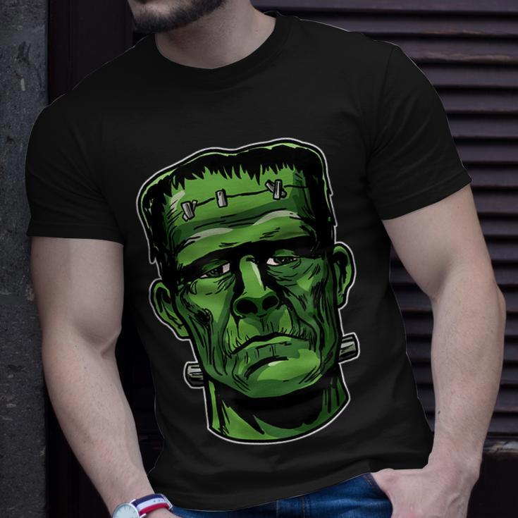 Frankenstein Monster Cartoon Horror Movie Monster Halloween Halloween T-Shirt Gifts for Him
