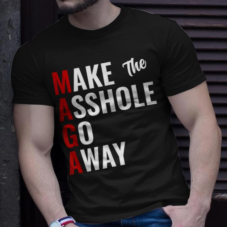 Anti Trump Maga Make The Asshole Go Away T-Shirt Gifts for Him