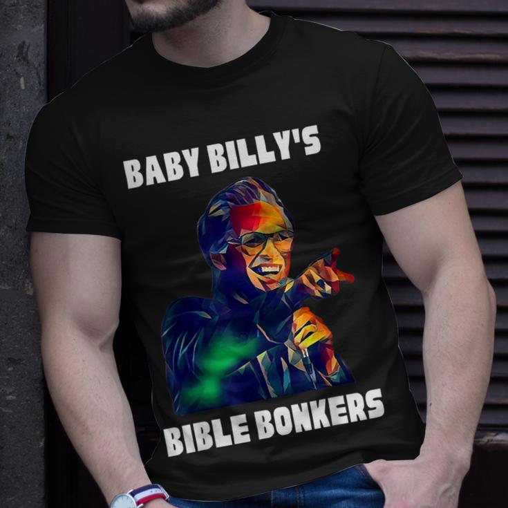 Baby Billy's Bible Bonker T-Shirt Gifts for Him
