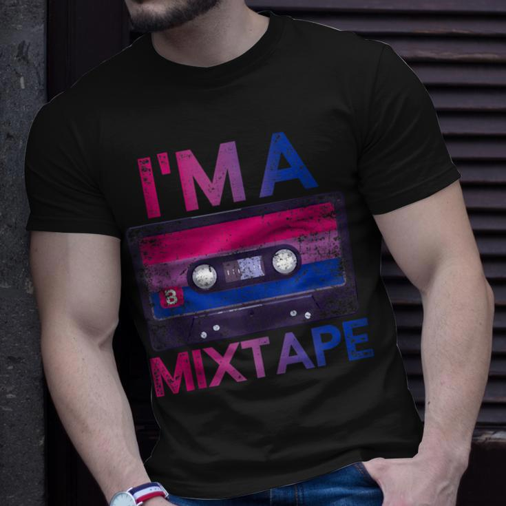 Bisexuality Pride Retro Cassette Bi Bisexual T-Shirt Gifts for Him