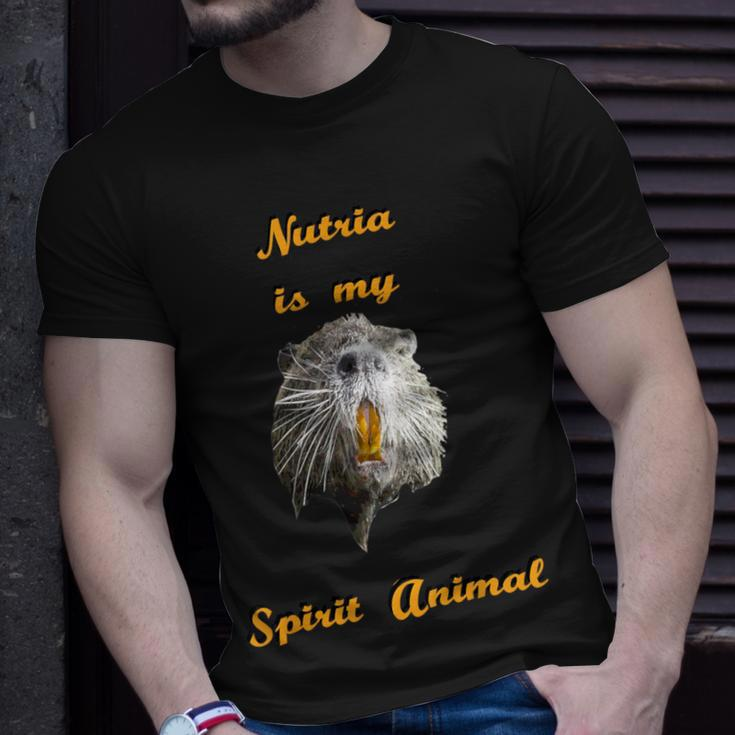 Cajun Louisiana Nutria Rat Spirit Animal T-Shirt Gifts for Him