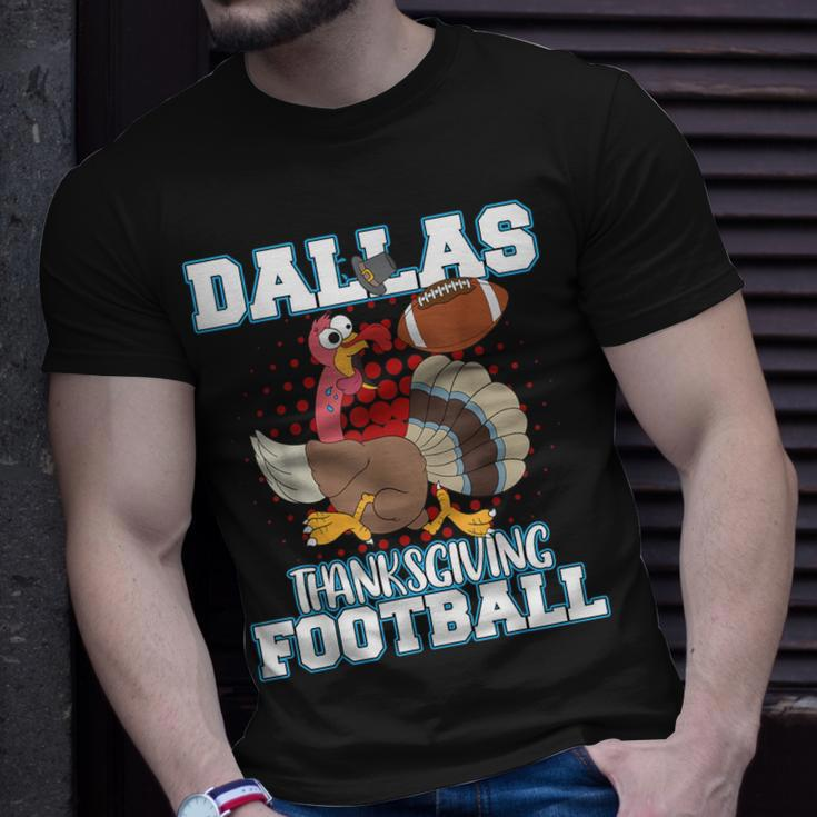 Dallas Thanksgiving Football Thanksgiving Turkey T-Shirt Gifts for Him