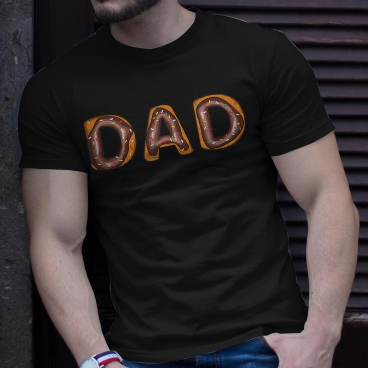 Donut Dad Donut Lover Father's Day For Dad T-Shirt Gifts for Him
