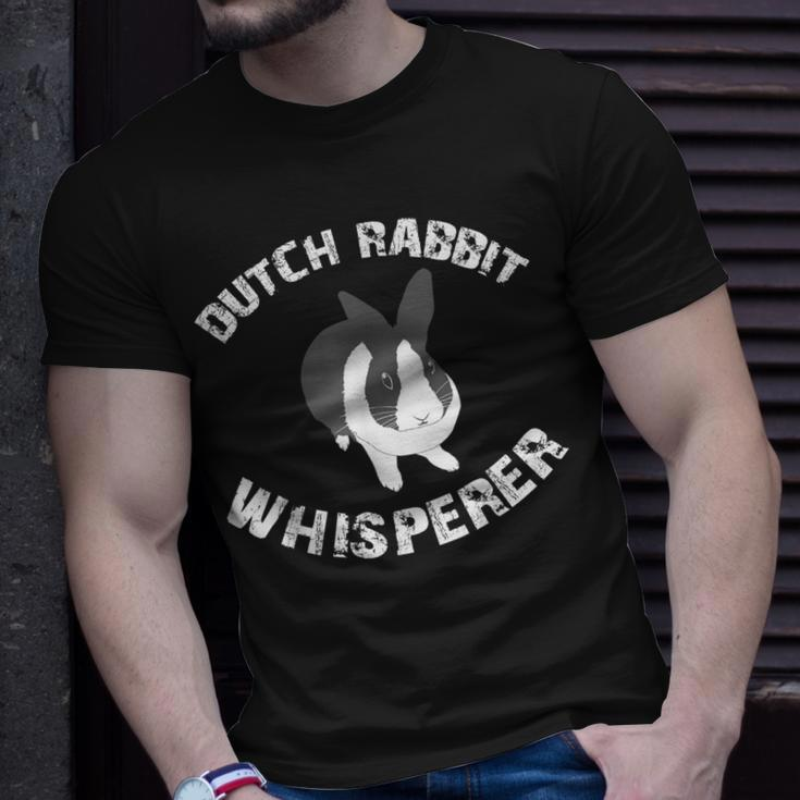Dutch Rabbit Whisperer Bunny Apparel T-Shirt Gifts for Him