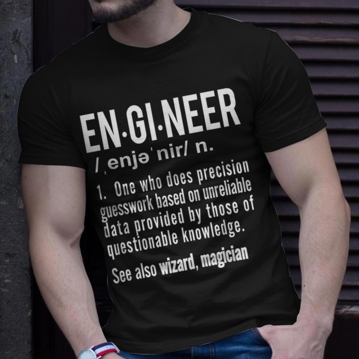 Engineer Definition See Also Wizard T-Shirt Gifts for Him