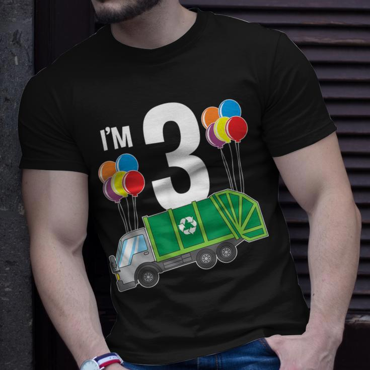 Garbage Truck 3Rd Birthday Party Kid's T-Shirt Gifts for Him