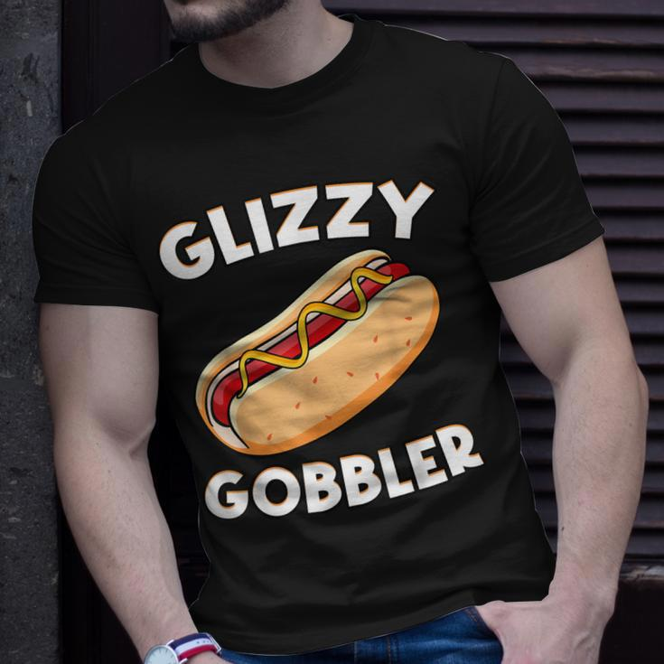 Hot Dog Glizzy Gobbler Number One Glizzy Gladiator T-Shirt Gifts for Him