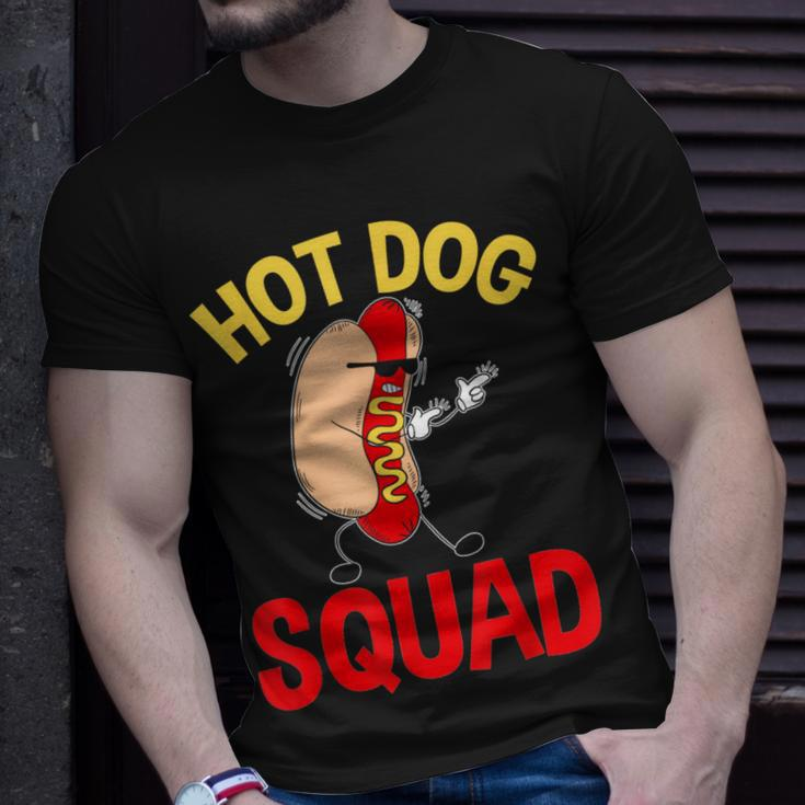 Hot Dog Squad Hot Dog T-Shirt Gifts for Him