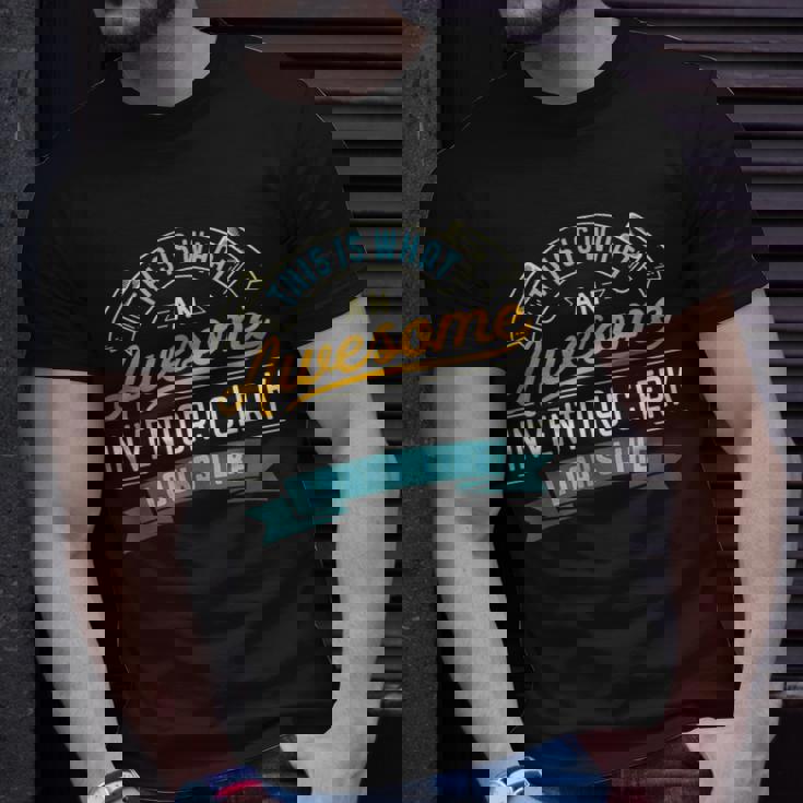 Inventory Clerk Awesome Job Occupation T-Shirt Gifts for Him