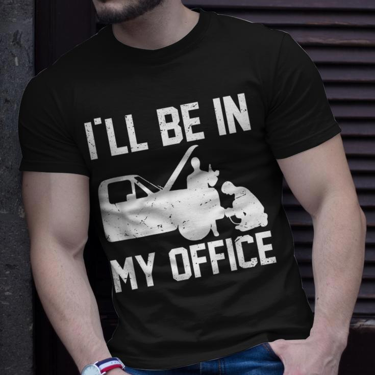 Funny Office Mechanic Workshop Garage Car Lover Gift Mechanic Funny Gifts Funny Gifts Unisex T-Shirt Gifts for Him