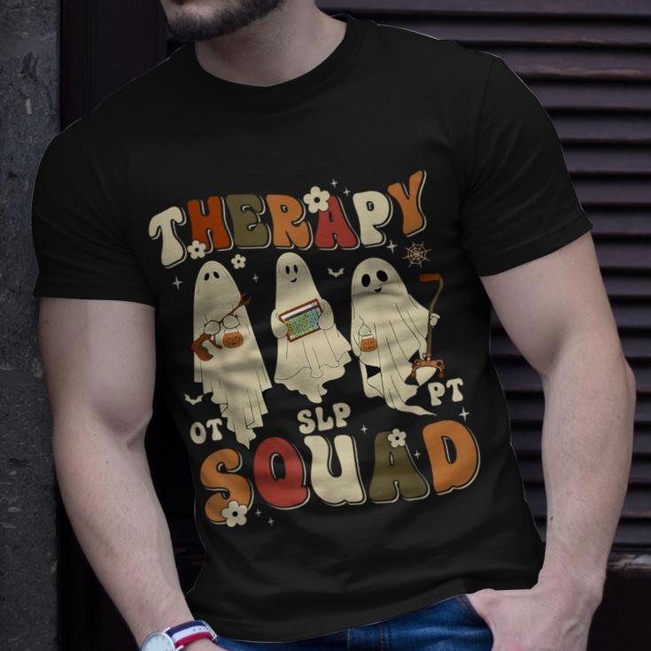 Therapy Squad Slp Ot Pt Team Halloween Therapy Squad T-Shirt Gifts for Him