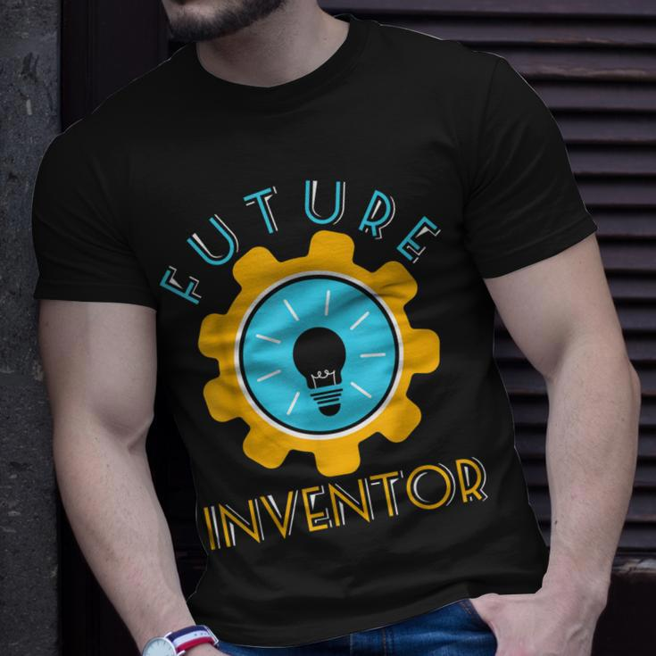 Future Inventor Future Scientist Squad Lightbulb Creator Kid Unisex T-Shirt Gifts for Him