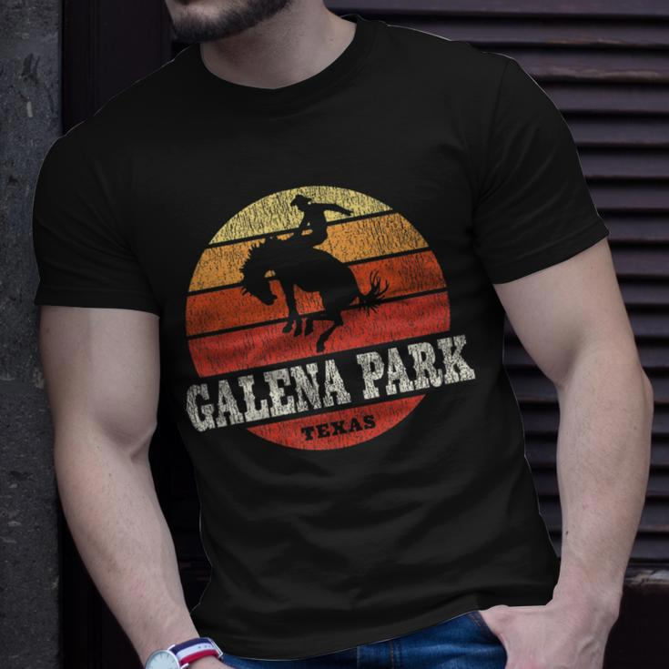 Galena Park Tx Vintage Country Western Retro T-Shirt Gifts for Him