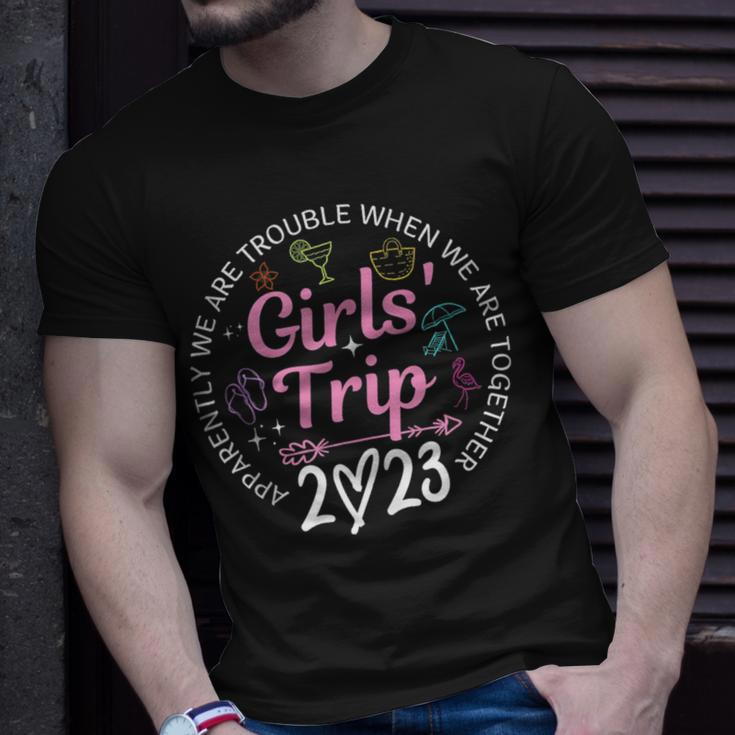 Girls Trip 2023 Apparently Are Trouble When Were Together Unisex T-Shirt Gifts for Him