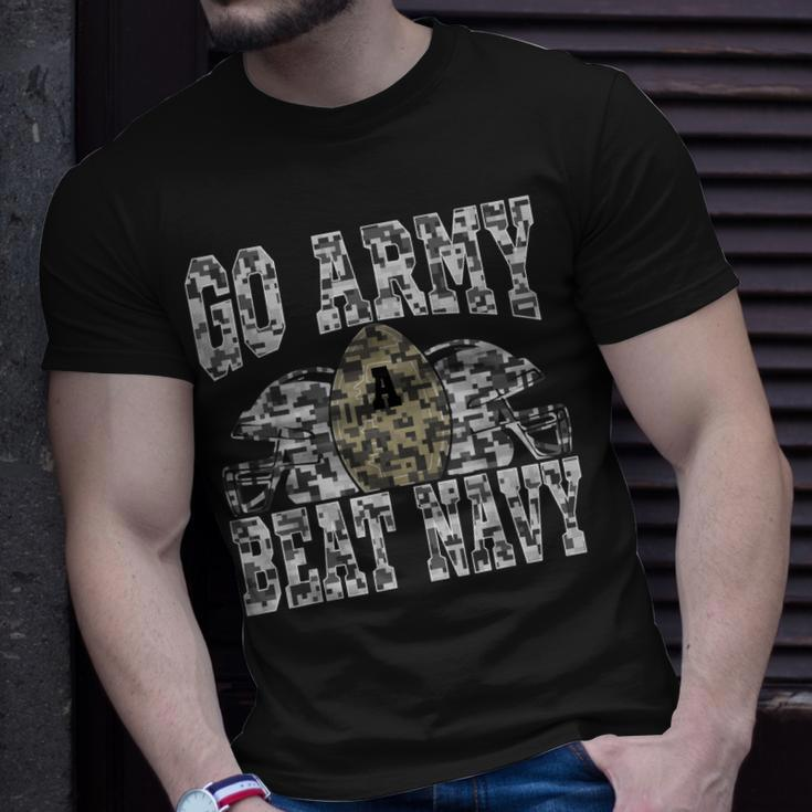 Go Army Beat Navy Americas Football Game Camo Design Unisex T-Shirt Gifts for Him