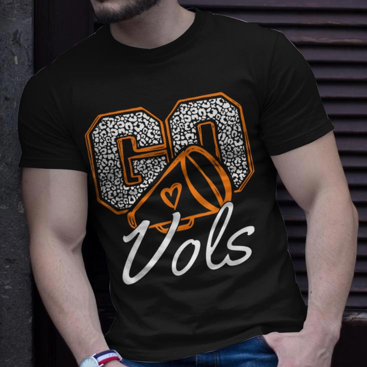 Go Chear Tennessee Orange Plaid Tn Lovers T-Shirt Gifts for Him