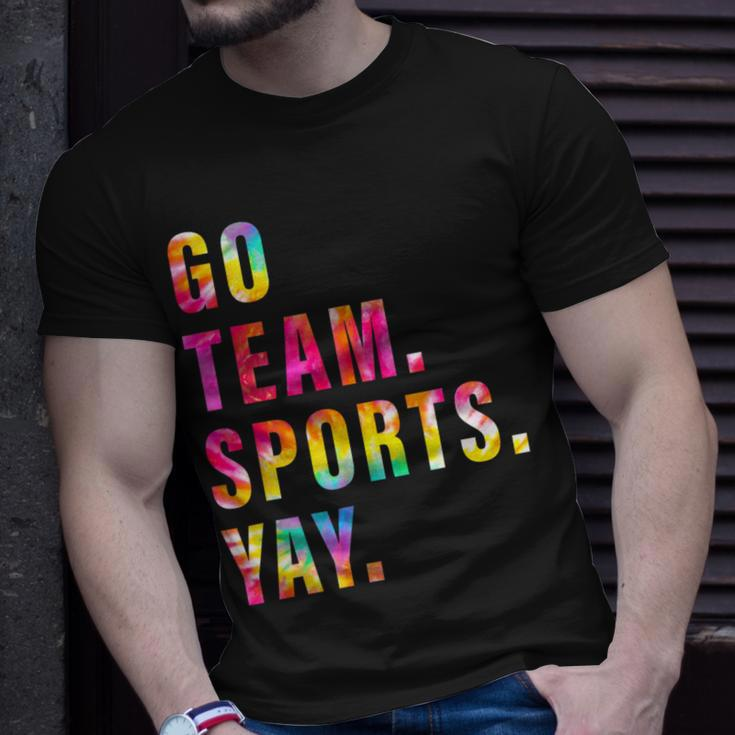 Go Team Sports Yay Sports And Games Competition Team T-Shirt Gifts for Him