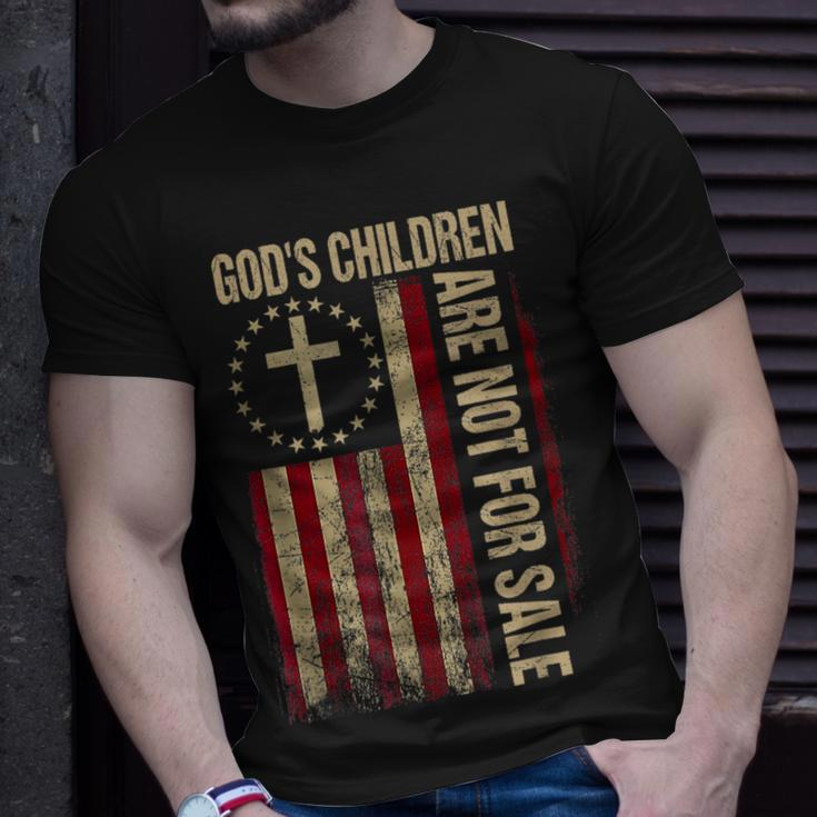 Gods Children Are Not For Sale Vintage Gods Children Unisex T-Shirt Gifts for Him