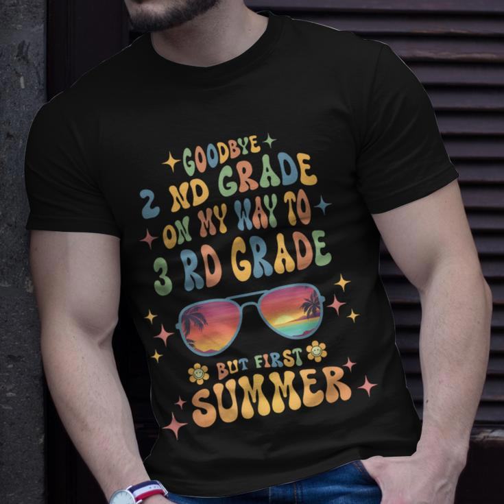 Goodbye 2Nd Grade Graduation To 3Rd Grade Hello Summer 2023 Unisex T-Shirt Gifts for Him