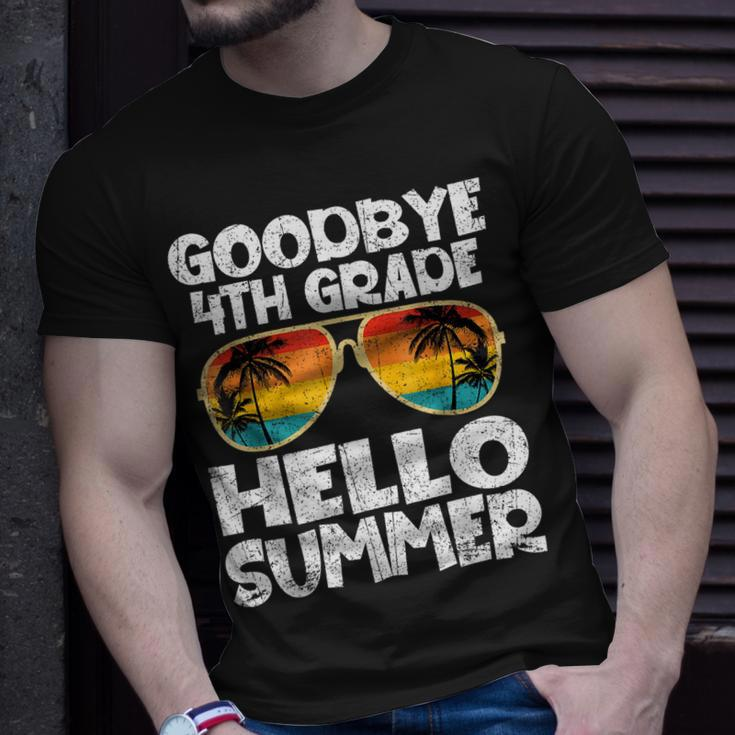 Goodbye 4Th Grade Hello Summer Sunglasses Last Day Of School Unisex T-Shirt Gifts for Him