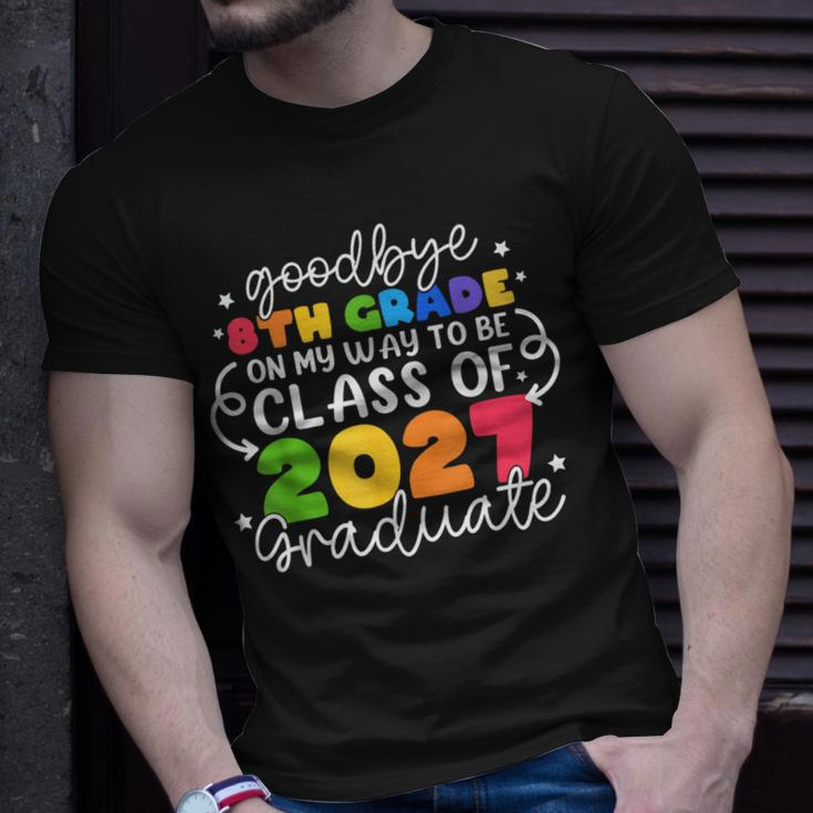 Goodbye 8Th Grade Class Of 2028 Graduate 8Th Grade Cute Unisex T-Shirt Gifts for Him