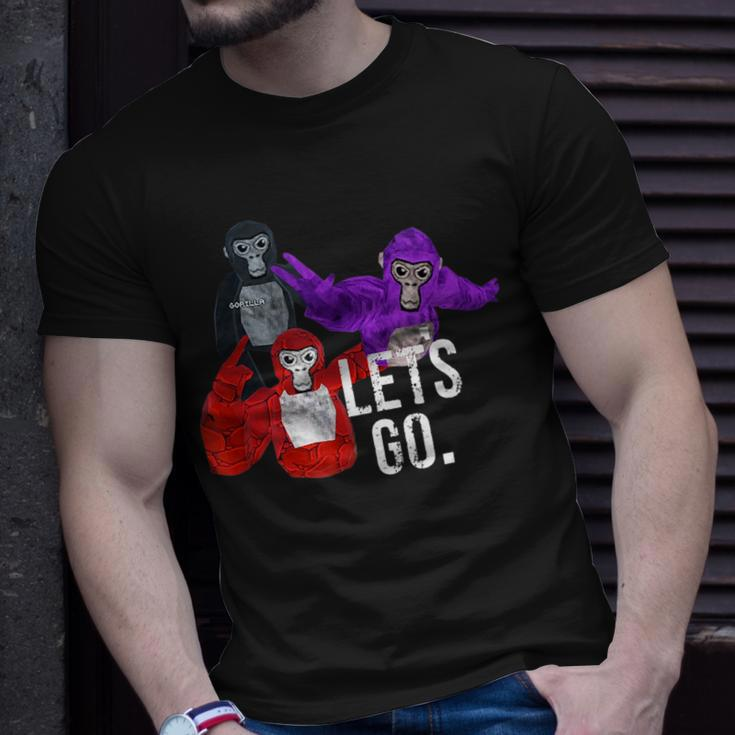 Gorilla Tag Merch For Kids Vr Gamer Ns Monke Monke Unisex T-Shirt Gifts for Him