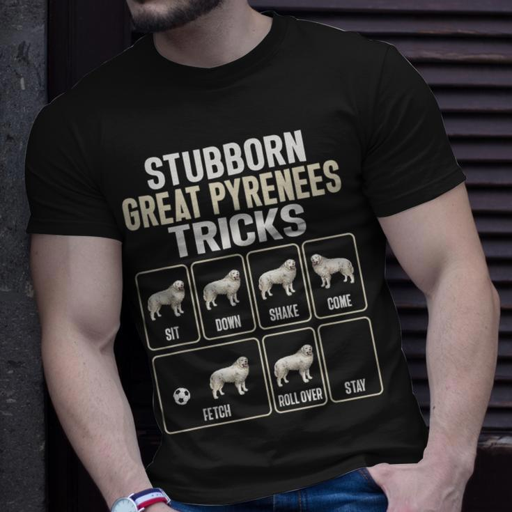 Great Pyrenees Dog Stubborn Great Pyrenees Tricks T-Shirt Gifts for Him