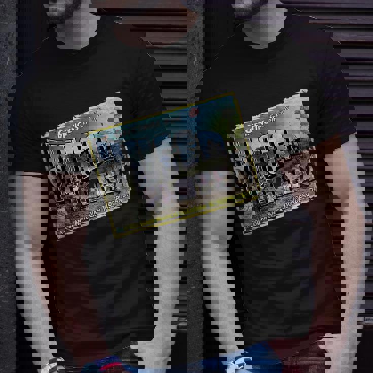 Greetings From Yucca Flats T-Shirt Gifts for Him Greetings From Yucca Flats T-Shirt Gifts for Him