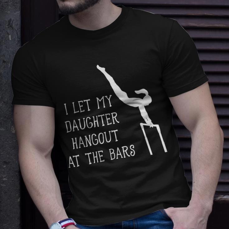 Gymnastics Dad Uneven Bars Unisex T-Shirt Gifts for Him